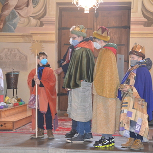Sternsingergottesdienst: Dank an Toni